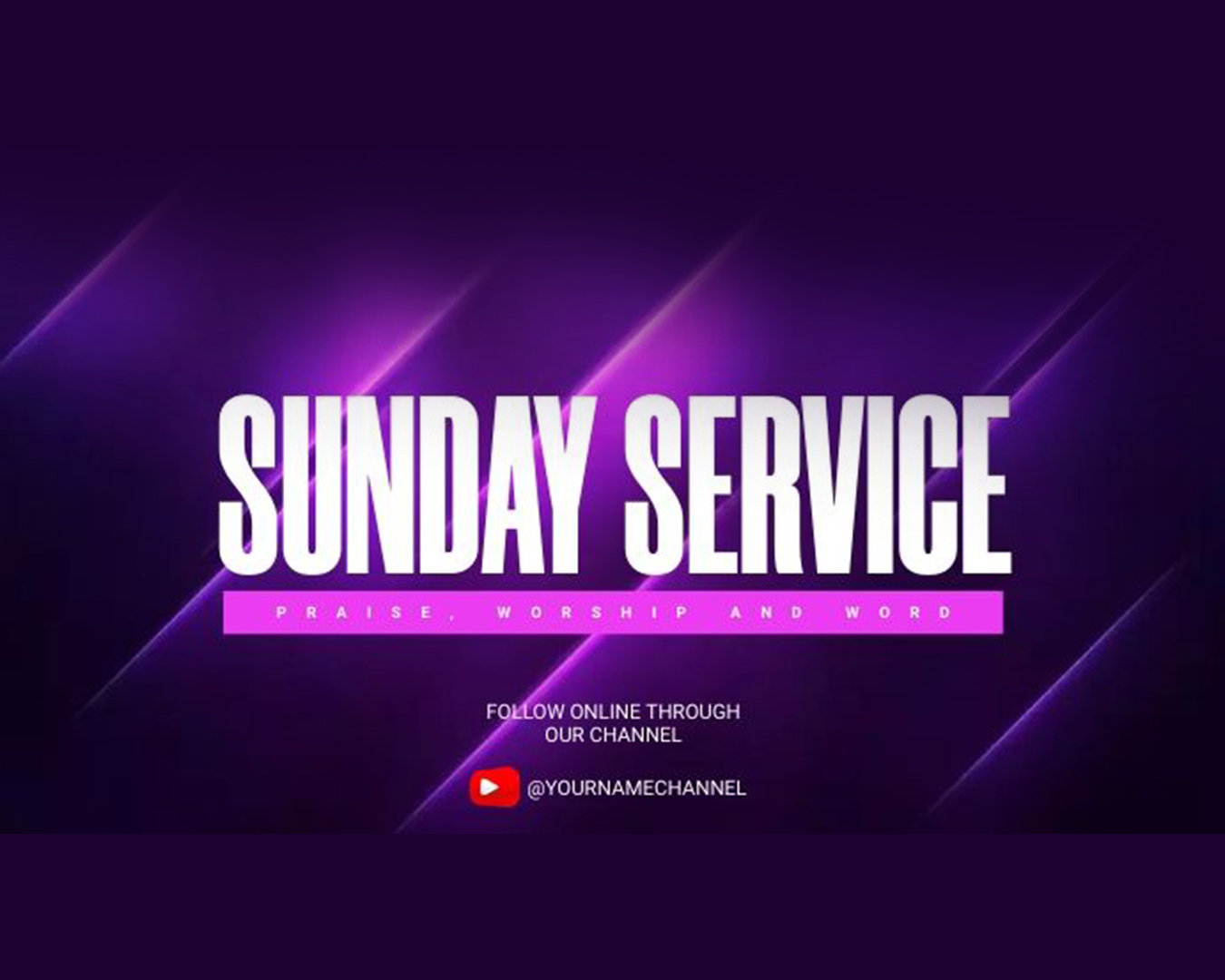 Jesus is King Conference poster